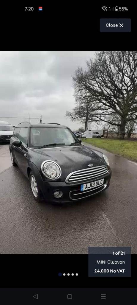Mini, CLUBVAN, Car Derived Van, 2013, Manual, 1598 (cc)