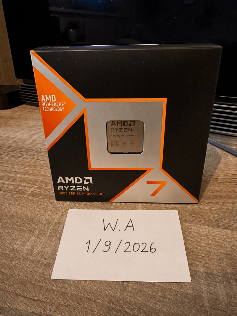 AMD Ryzen 7 9800X3D Processor - Brand New