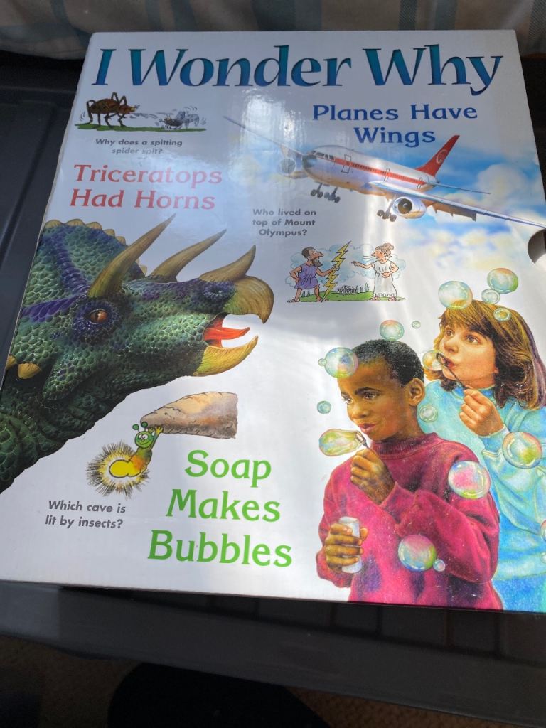 I Wonder Why 24 books Book: Planes, Dinosaurs & Bubbles Kids' Science
