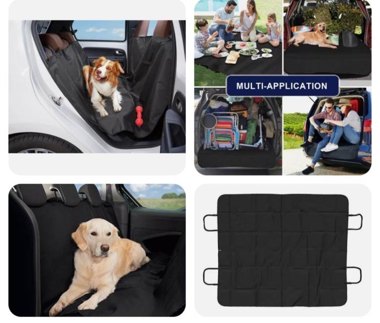 New car rear seat/boot protector for dogs.