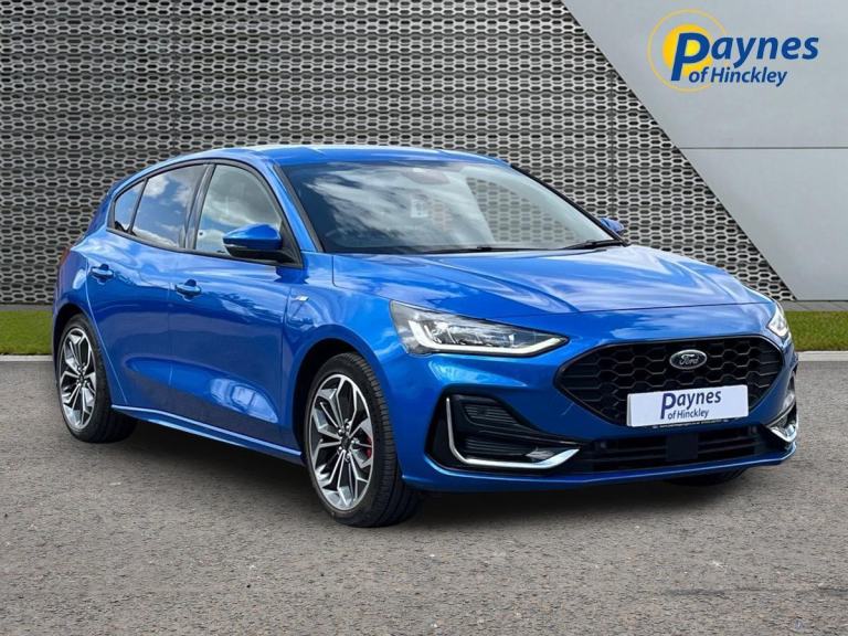 2023 Ford Focus ST-Line Vignale 5 Dr 1.0L 125PS 6 Spd Desert Island Blue LOW MLS