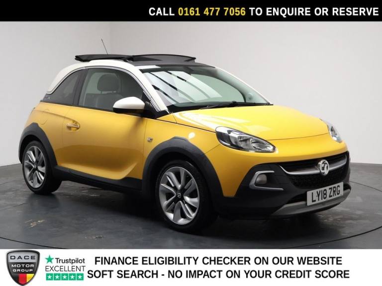 2018 Vauxhall ADAM 1.2i ROCKS AIR Hatchback 3dr Petrol Manual Euro 6 (70 ps) Hatchback Petrol Manual