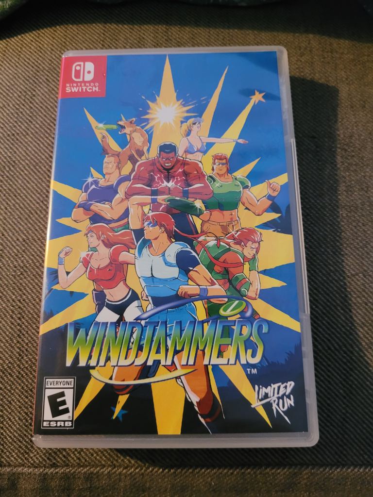 Windjammers Nintendo switch limited run games