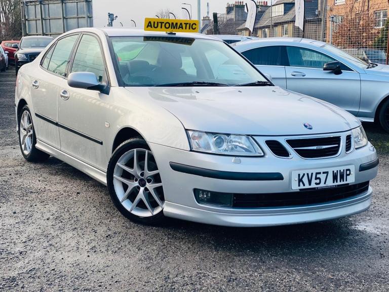 2007 Saab 9-3 2.0t Aero Saloon AUTOMATIC 47K MILES ONLY FSH 13 STAMPS Saloon Petrol Automatic