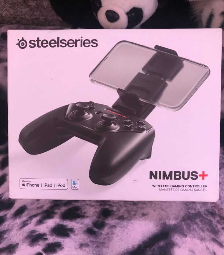 SteelSeries Nimbus+ Wireless Gaming Controller, A (iPhone,iPad,iPod)