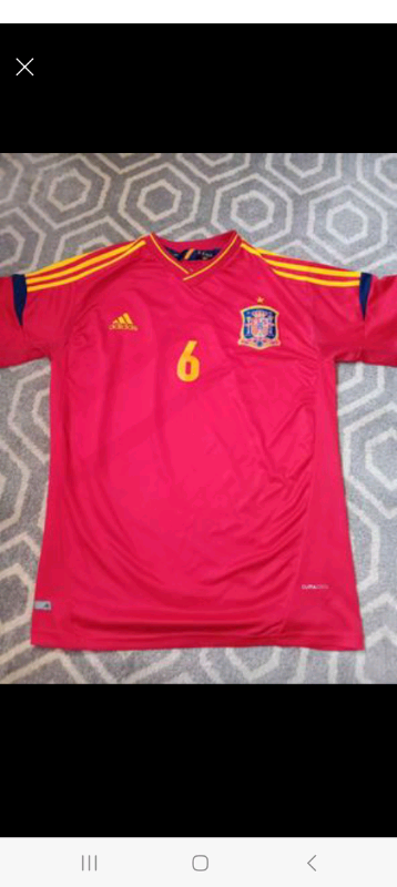 Original Spain Euro 2008 football top. 