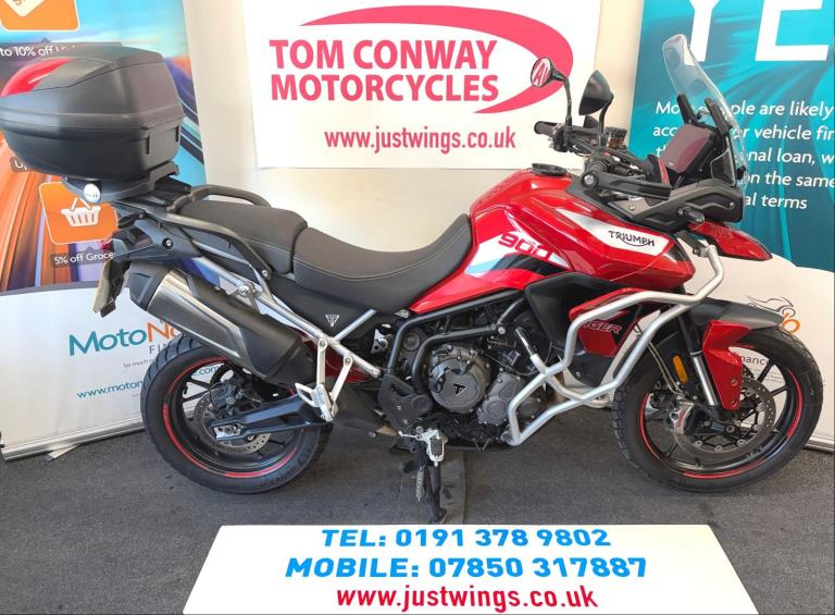 TRIUMPH TIGER 900 GT, 2021(21) 2 OWNERs, 18,872 MILES, FSH, IMMACULATE, £6795
