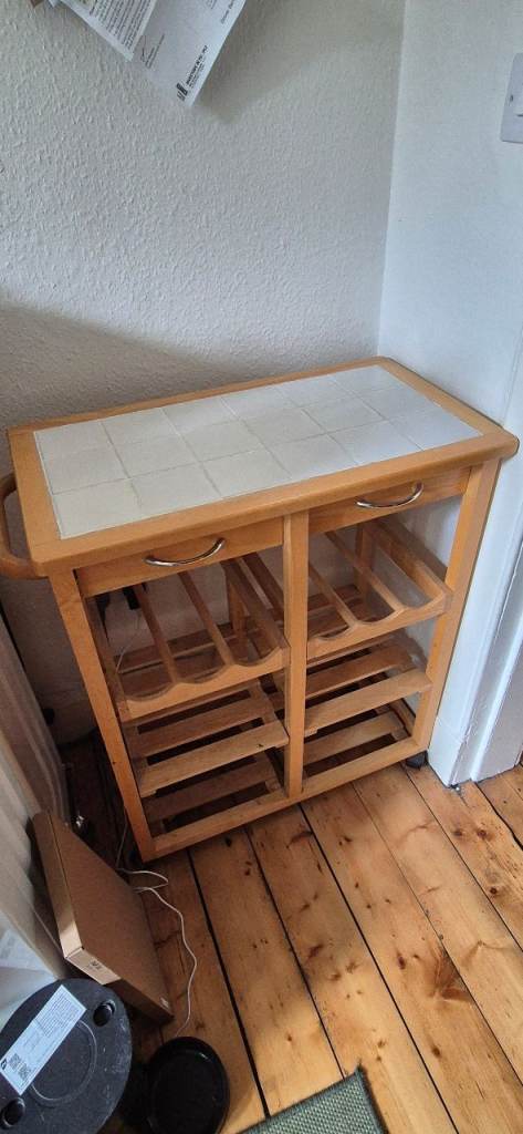 Kitchen storage/Wine rack/Cart