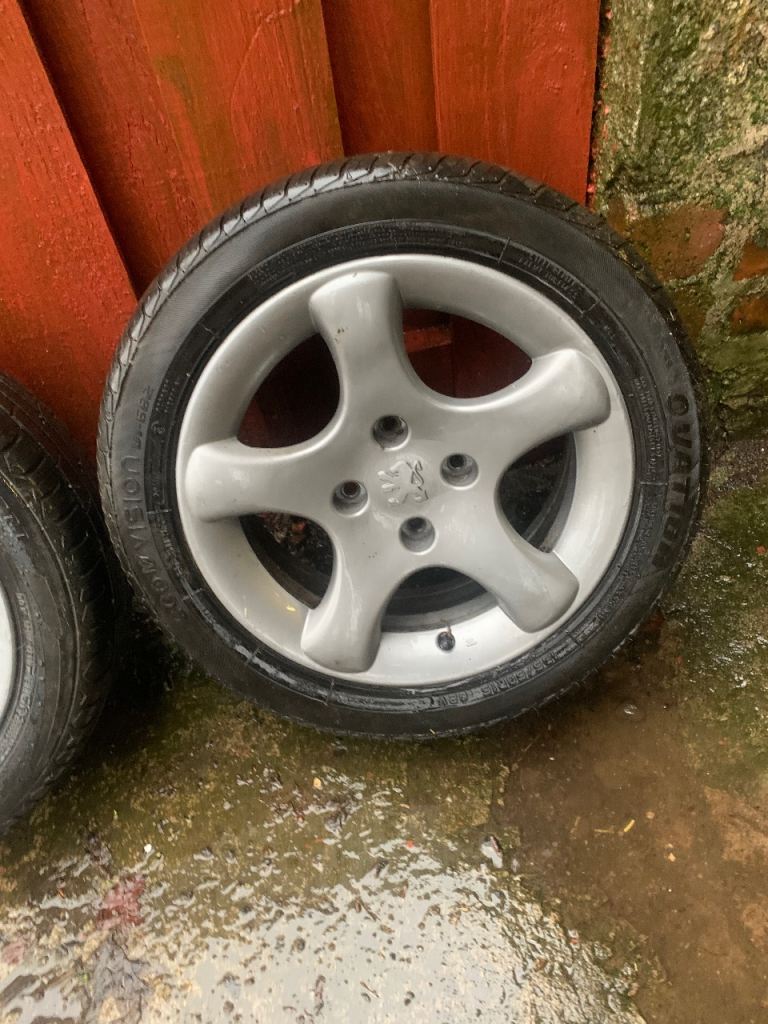 peugeot 306 gti cyclones 15 inch 4x108 alloys