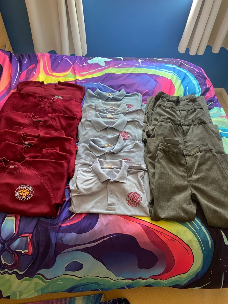 Whitchurch primary school Uniform Bundle - Jumpers, Polos, Trousers