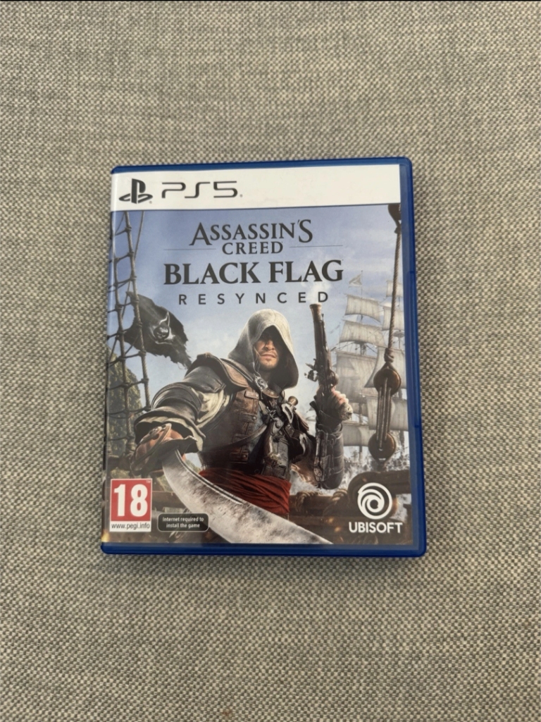 PS5 Assassin's Creed Black Flag Resynced – As Good As New