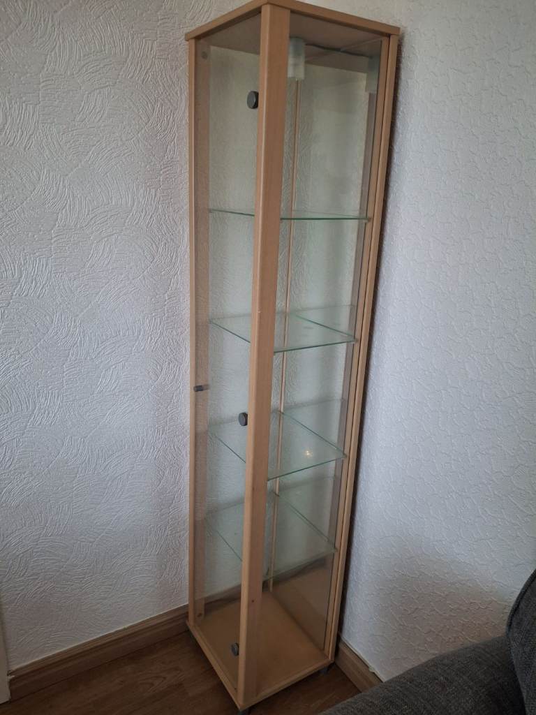 Display Cabinet with Mirror Back