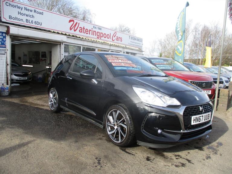 2017 DS Automobiles DS 3 1.2 PureTech Connected Chic 3dr HATCHBACK PETROL Manual