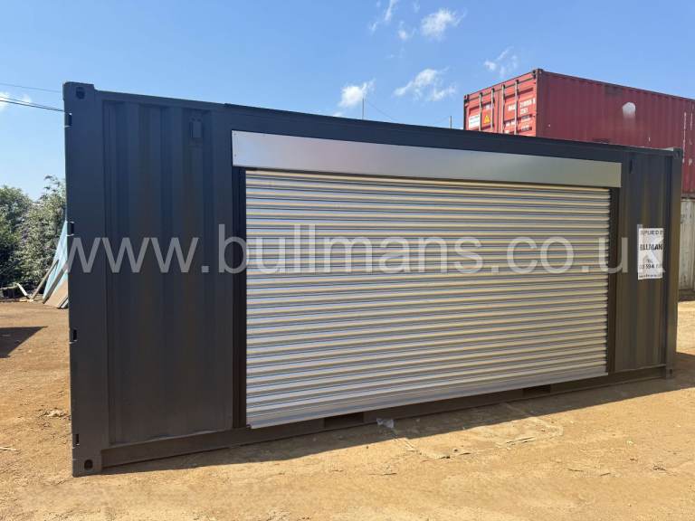 20ft Shipping Container with 4M Side Access Roller Shutter – FOR SALE