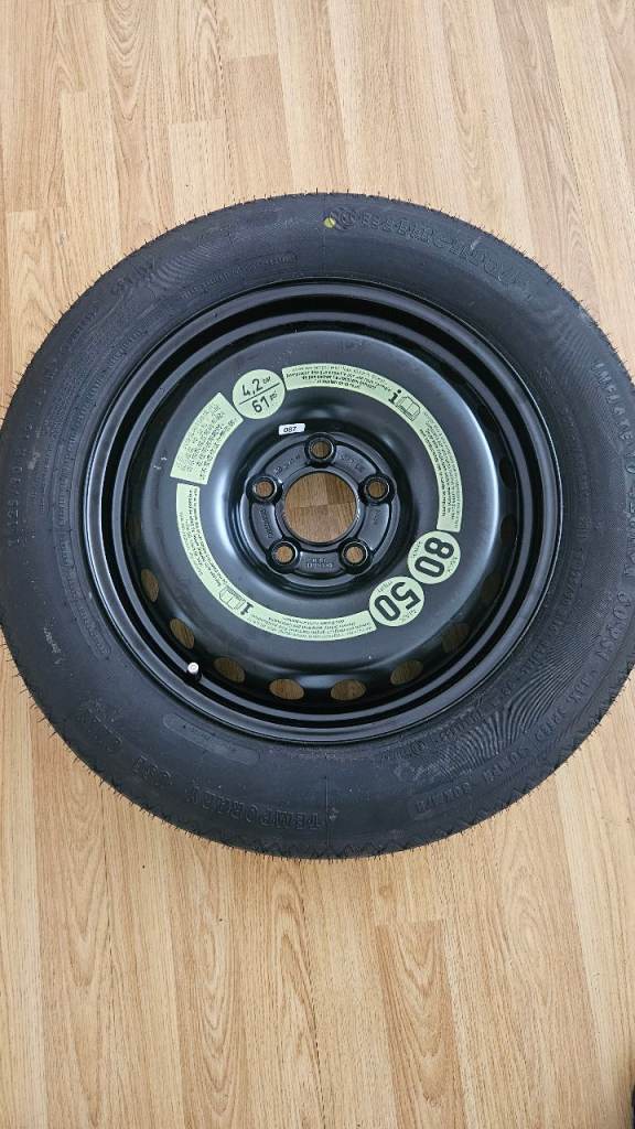 125/90 16R spare tyre