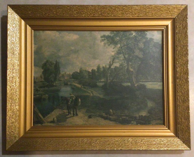 JOHN CONSTABLE - FLATFORD MILL - CLASSIC ITEM - QUALITY GOLD FRAME - c ‘60s - SUPERB ORDER - BARGAIN