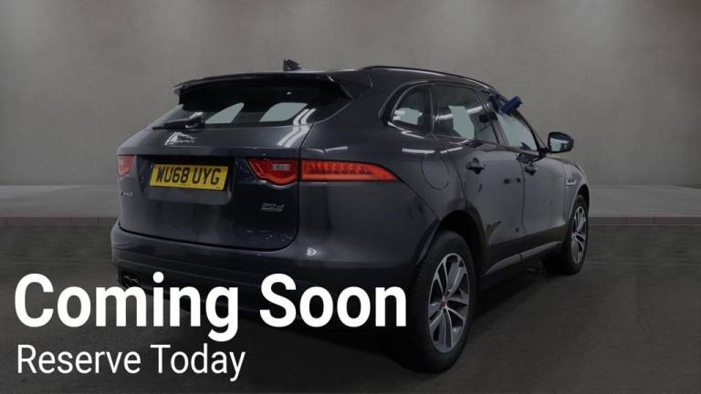 2018 Jaguar F-Pace 2.0 D180 R-Sport SUV 5dr Diesel Auto AWD Euro 6 (s/s) (180 ps) ESTATE Diesel A...