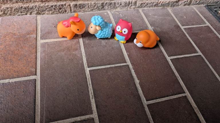 Set of 4 Baby Bath Squirter Toys - Good Condition