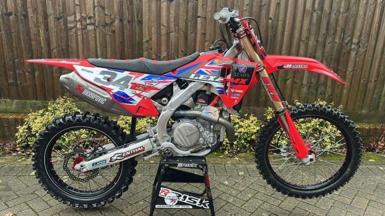 HONDA CRF 450R 2025, MXON 2025 Race Bike, Huge Spec