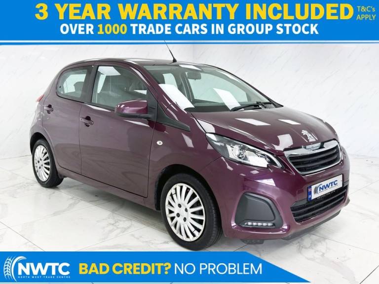 2016 Peugeot 108 *AUTO!* 1.0 Active Hatchback 5dr Petrol 2 Tronic Euro 6 (68 ps) 2 FORMER OW Hatc...