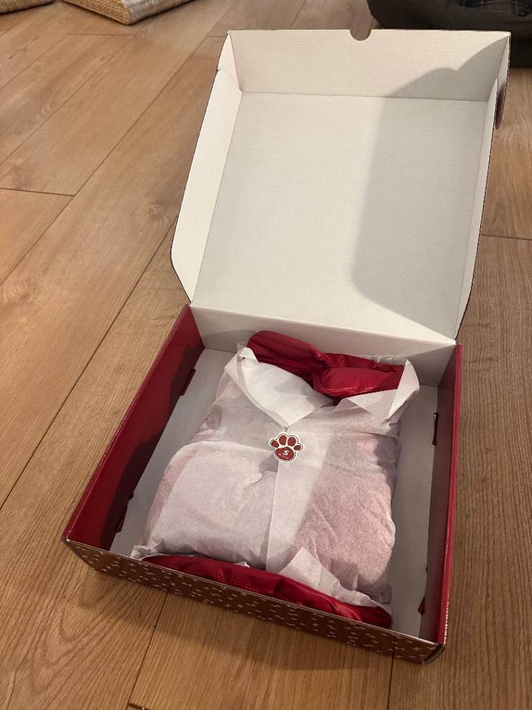 Brand New - United Colors Of Benetton - Padded Dog Jacket Size S