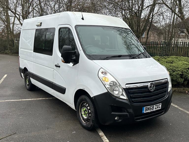 2018 Vauxhall Movano 2.3 CDTI Welfare Van Mess Unit Campervan  PANEL VAN Diesel Manual