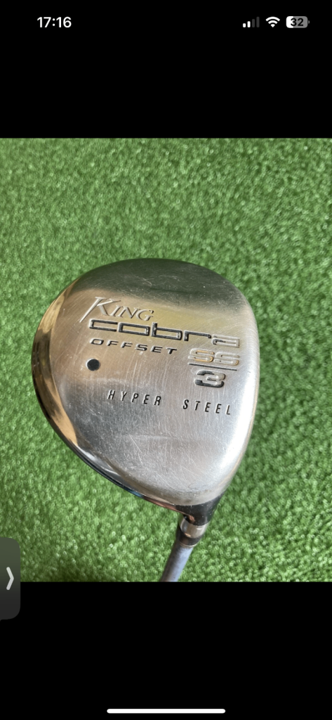 Ladies/women king cobra 3 wood brand new Dunlop grip