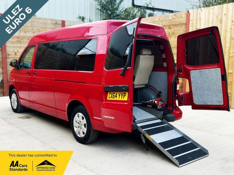 image for 2015 Volkswagen Transporter LWB M/R 5 Seat Auto Wheelchair Accessible Disabled Access Vehicle WAV...