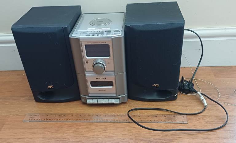 Bush Stereo System with JVC Speakers