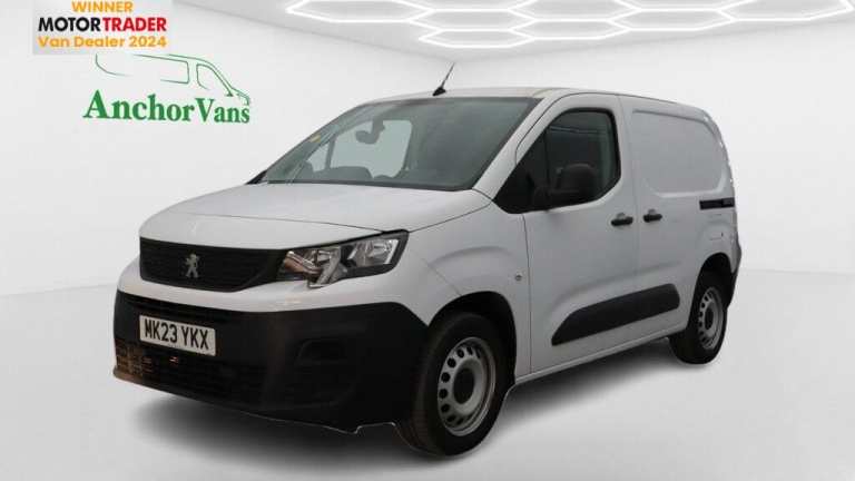 2023 Peugeot Partner SWB L1H1 Low Roof Professional Premium Plus Air Co Panel Van Diesel Manual