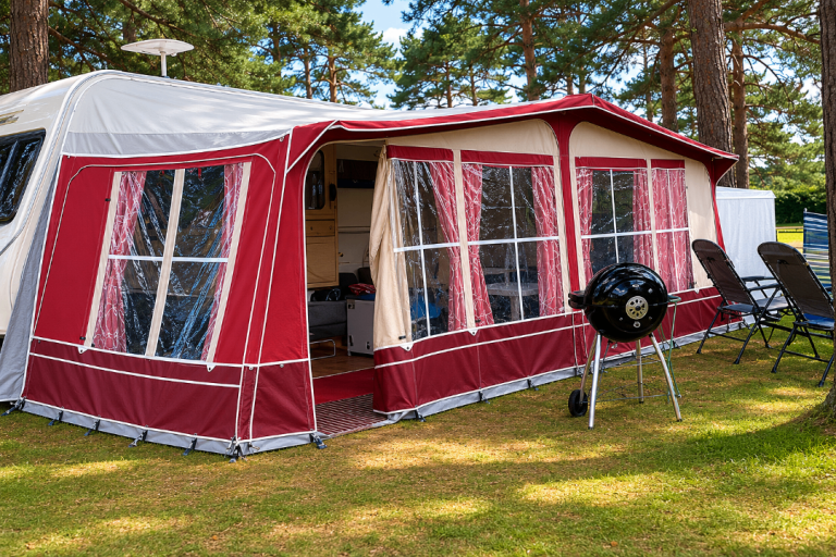 Ventura Atlantic Full Caravan Awning Size 19/20 Lightweight Frame