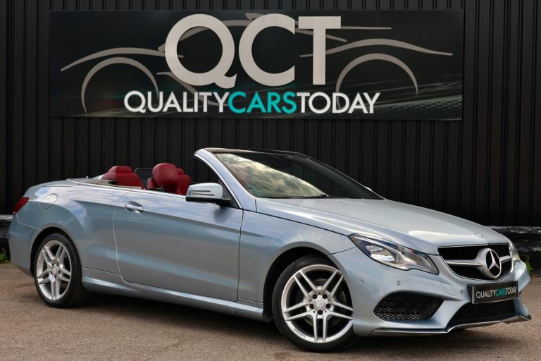 2013 Mercedes E Class E350 CDI 3.0 V6 AMG Sport Convertible *Diamond Silver *