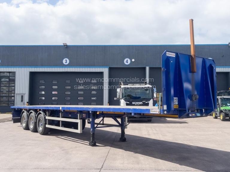 DENNISON 44ft FLATBED TRI AXLE TRAILER