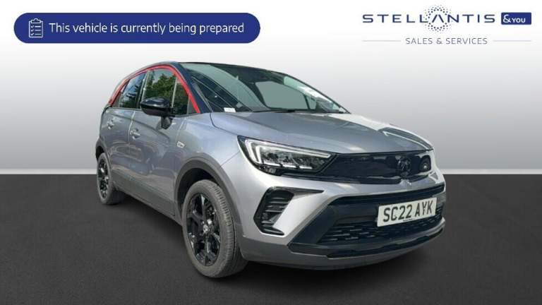 2022 Vauxhall Crossland 1.2 Turbo GS Line SUV 5dr Petrol Manual Euro 6 (s/s) (110 ps) SUV Petrol ...