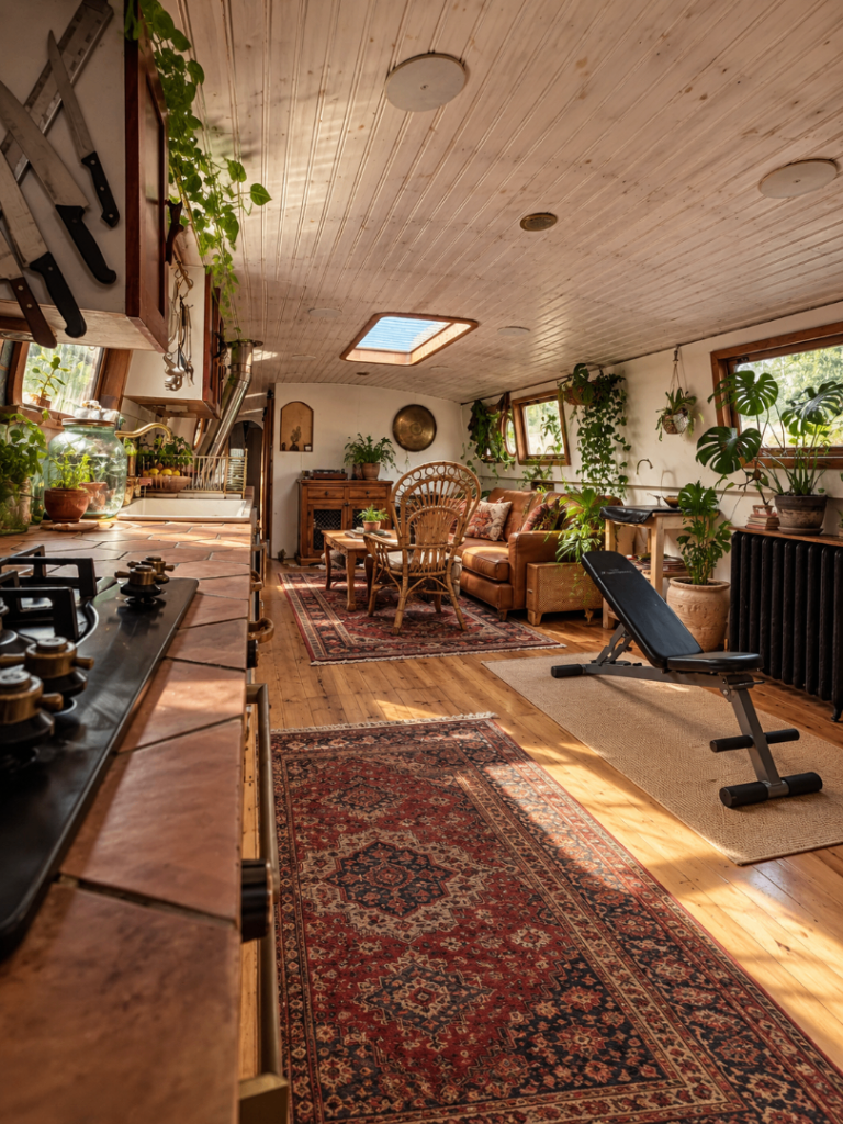 UNIQUE HOUSEBOAT —  LONG-TERM LIVEABOARD RENTAL