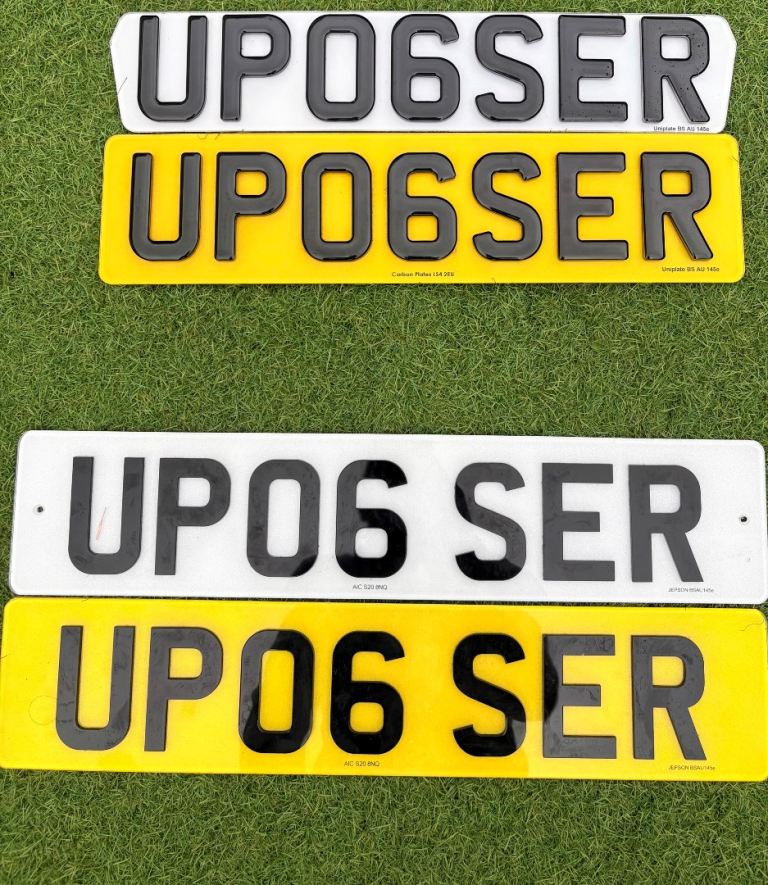 PRIVATE PLATE FOR SALE