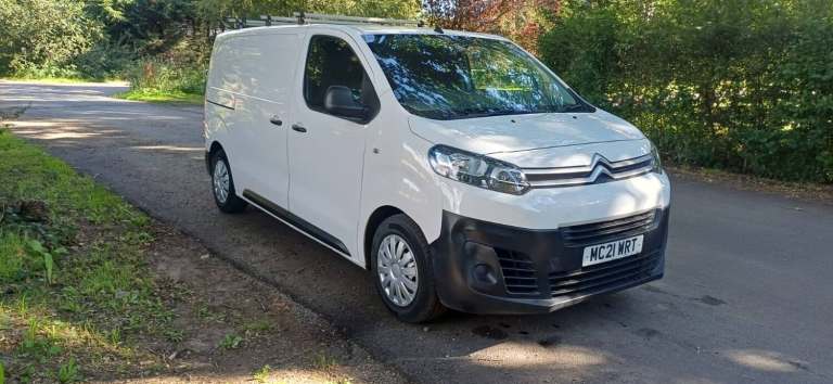 2021 Citroen Dispatch 1000 1.5 BlueHDi 100 Van Enterprise a/c 6 speed vivaro expert finance  PANE...