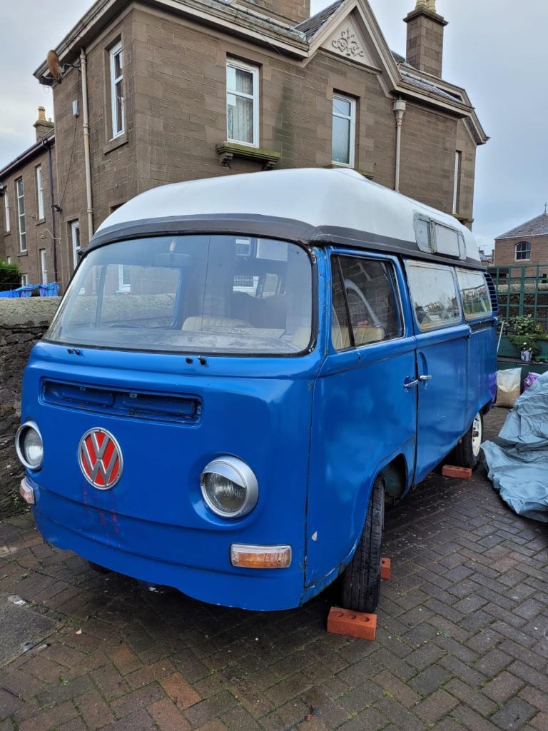 "1972 VW T2 Camper Project - New Engine, Originals, £2,500 ONO"