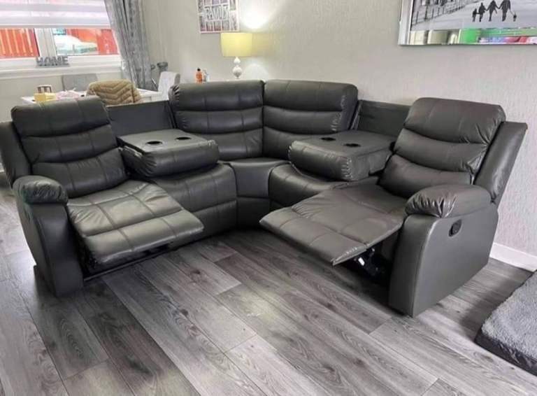 Affordable & Comfy Brand New 3+2 Seater & Corner Electric Roma Recliner Sofa Suit | Inbox Us Now