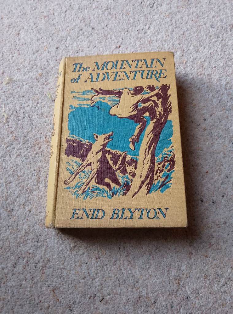 Vintage copy Enid Blyton Mountain of adventure