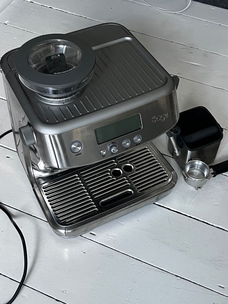 Sage Barista Pro Espresso Machine – Silver, Good Condition