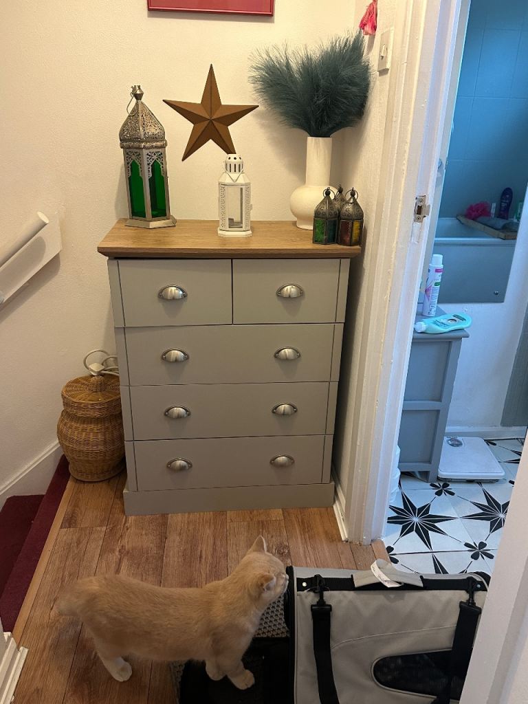 grey chest of drawers 