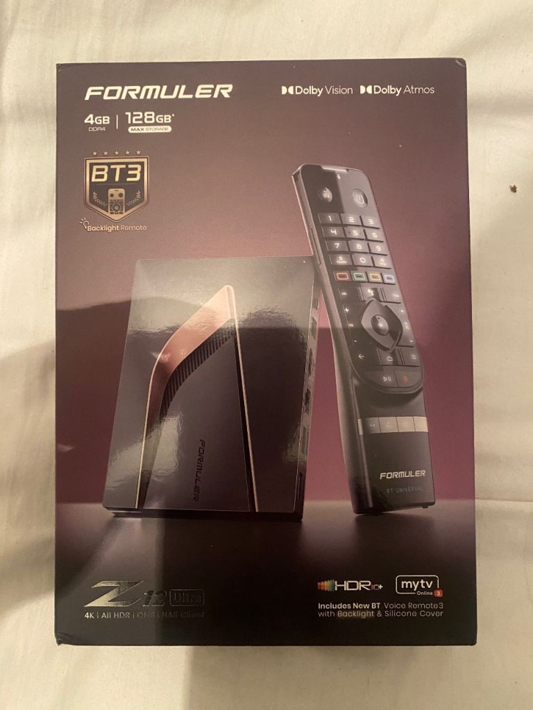 Formuler Z12 ultra brand new and unused @£250.00