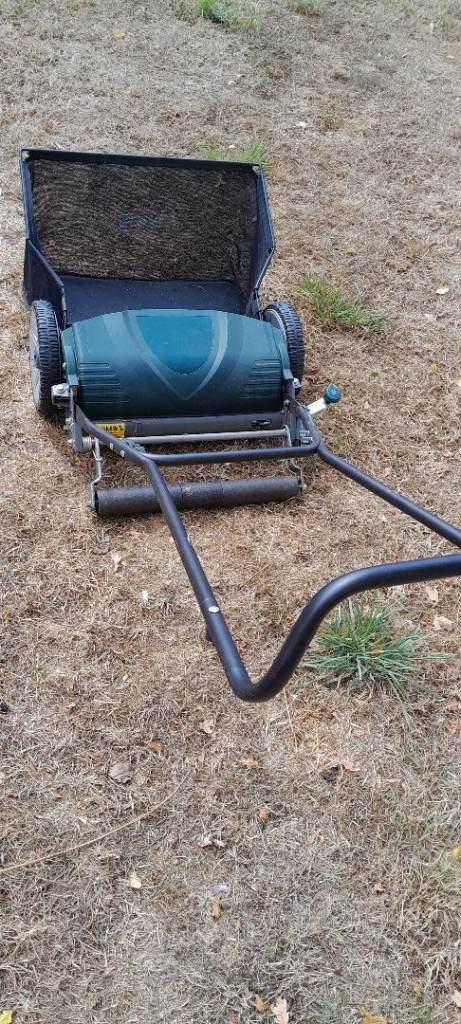 Webb WEH18 46cm (18") push mower Contact Free' Sidewheel Lawn Mower