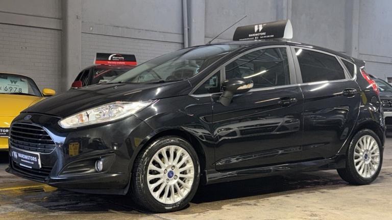 FORD FIESTA 1.0 T EcoBoost Titanium Black 5dr LOWTAX+8 STAMPS+CRUISE 2014