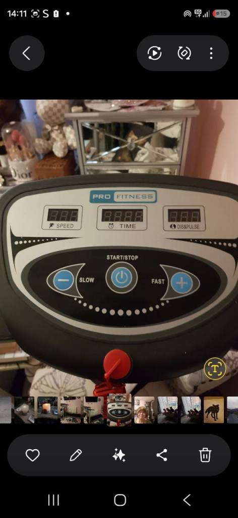 Gym Pro fitness treadmill.