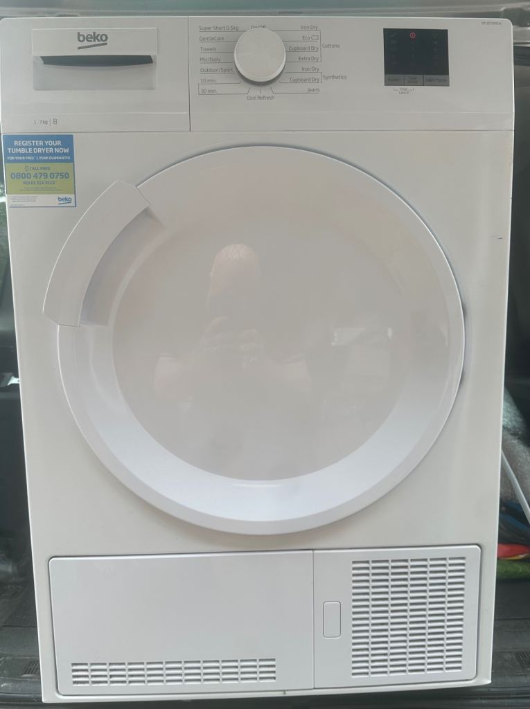 Beko White 7kg Tumble Dryer 