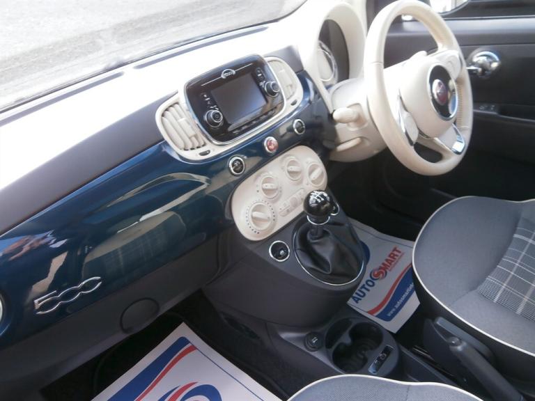 2016 Fiat 500 1.2 Lounge Hatchback 3dr Petrol Manual Euro 6 (s/s) (69 bhp) Hatchback Petrol Manual