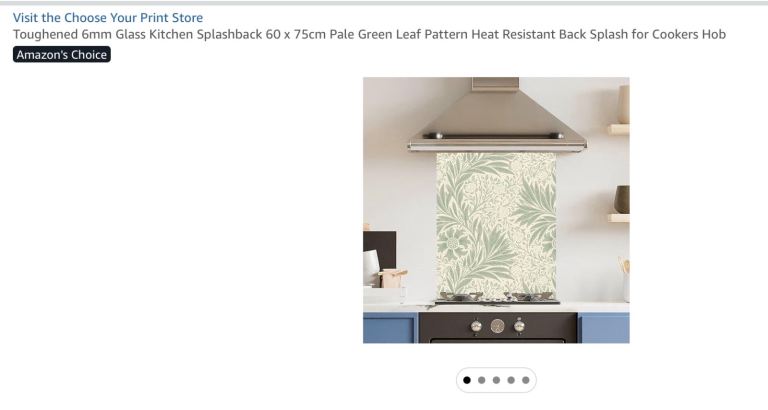 Cooker Splashback
