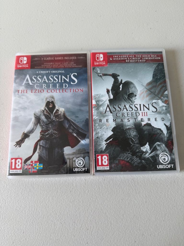 Assassin’s Creed Nintendo Switch Games Bundle – Ezio Collection + AC III – £30